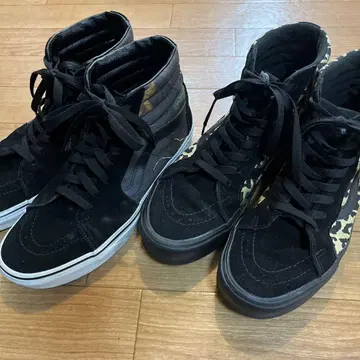 VANS 리얼 트리 & 레오파드 무늬 2족 세트