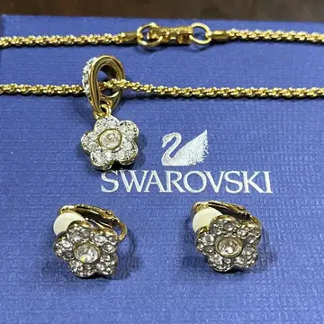 SWAROVSKI 스와로브스키 목걸이 귀걸이