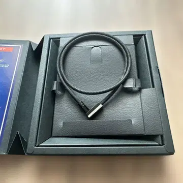 phiten 블랙 로프 목걸이 오리지널 박스 포함