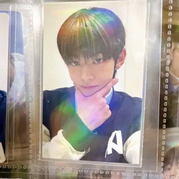 TWS sparklingblue HMV 럭키드로우 도훈 트레이딩 카드