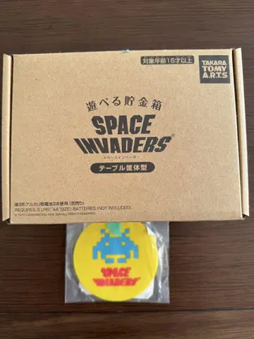 [미개봉] 놀 수 있는 저금통 스페이스 인베이더 타카라토미아츠