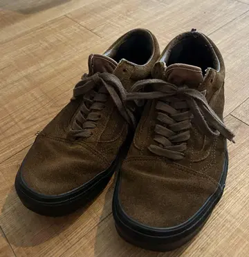 [가격 인하 협상 가능] VANS 올드스쿨 스웨이드 브라운 수리