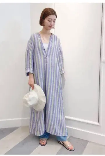 GALERIE VIE 갤러리 바이 린넨 원피스