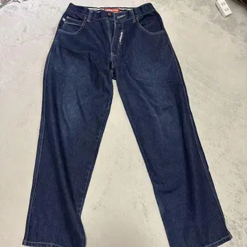 pellepelle 다크 블루 스트레이트 데님