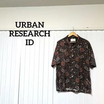 URBAN RESEARCH ID 패턴 셔츠 올 패턴 꽃