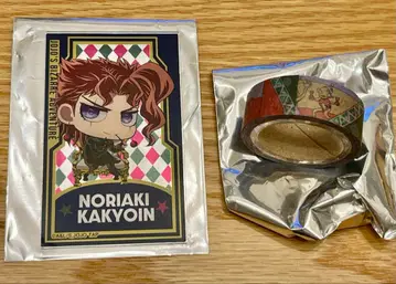 죠죠 죠죠월드 아크릴 카드 마스킹 테이프 3부 죠쿄인 노리아키