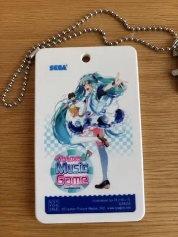 하츠네 미쿠 SEGA 교통카드 케이스 Project DIVA Arcade