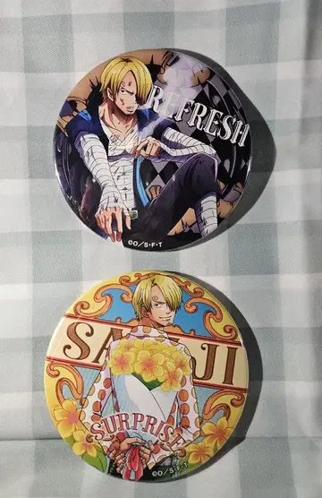 ONE PIECE 원피스 타워  캔뱃지 SANJI 상디