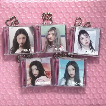 ILLIT 미니 CD 컬렉션 가챠 전5종 전체 컴플리트 미사용