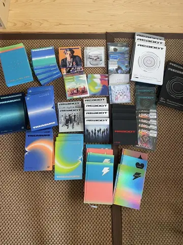 treasure CD, DVD 묶음 판매 71장