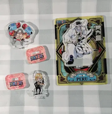 ONE PIECE 아크릴 mini 피규어 카드 상디 페루