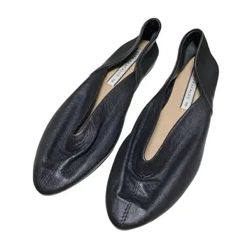 ZARA 소프트 가죽 아라비안 슈즈 BLK 36