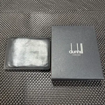 던힐 dunhill 2단 지갑 박스 포함 남성용 고급스러움