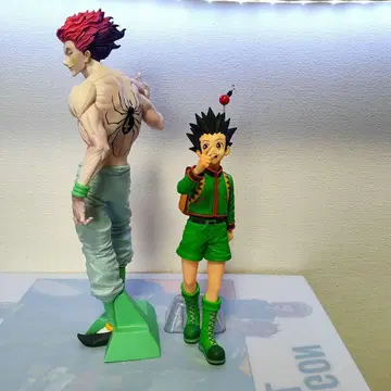 HUNTER x HUNTER 제일복권 곤 그란디스타 히소카 피규어