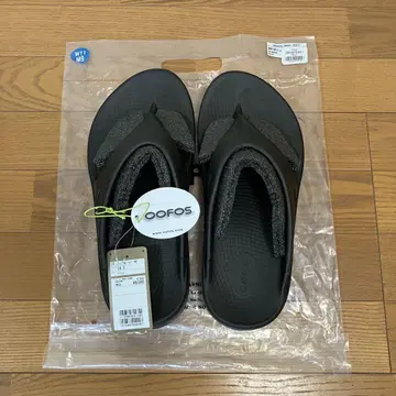 정품! 새상품! OOFOS 우포스 OOriginal 28.0cm 블랙
