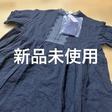 SM2 플라켓 레이스 절개 원피스 M