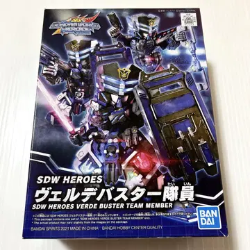 BANDAI SDW HEROES 베르데버스터 대원 색상 구분 프라모델