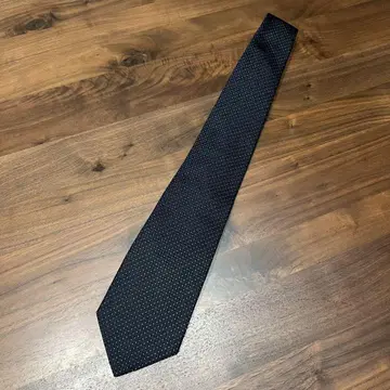 Y's for men 블랙 도트 무늬 넥타이