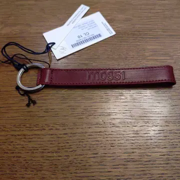 m0851 버건디 가죽 키링