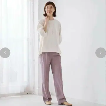 미사용 새상품 시즌리즈 Lee 린넬 코튼 린넨 팬츠 L
