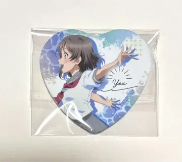 러브라이브 선샤인 Aqours 9주년 전시회 복권 캔뱃지 와타나베 요우