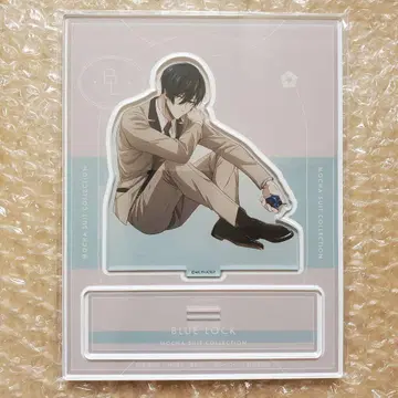익명 배송 / 블루 록 빅 아크릴 스탠드 이토시 린 MOCHA SUIT