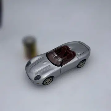 WELLY 1/24 스케일 실버 오픈카
