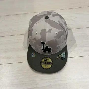 LA 59FIFTY 캡 카모 패턴 사이즈 7