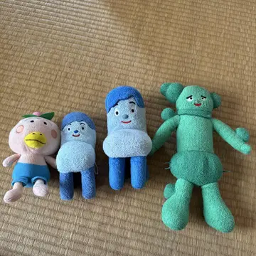 봉제 인형 4체 세트