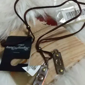 덤 A D & G? 캐주얼 가죽 금속 목걸이???
