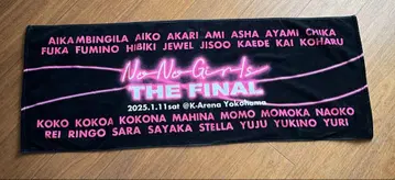 노노가 NoNoGirls THE FINAL 라이브 타월