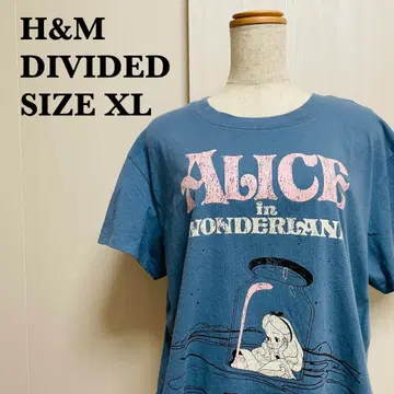 H&M DIVIDED 디즈니 앨리스 인 원더랜드 티셔츠 [48]