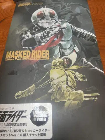 MASKED RIDER Delux Type 2007 피규어