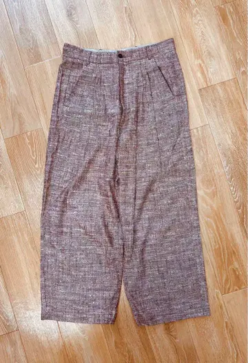 BLESS Ultrawide pleated CARAMEL SILK