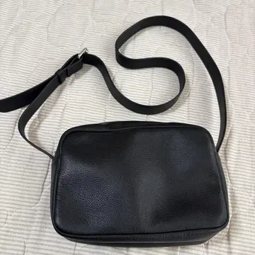 천연 가죽 숄더백 GU