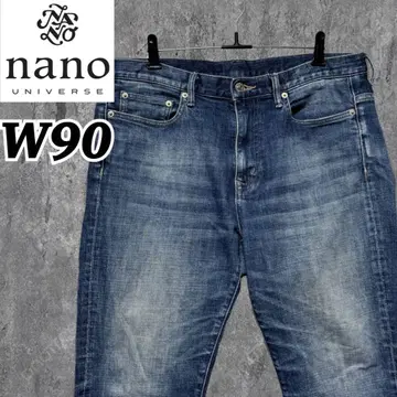 nano universe 나노 유니버스 남성용 슬림핏 데님