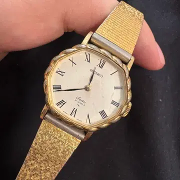 고급 SEIKO Socie 수동 와인딩? 일본제 옥타곤 SGP 손목시계