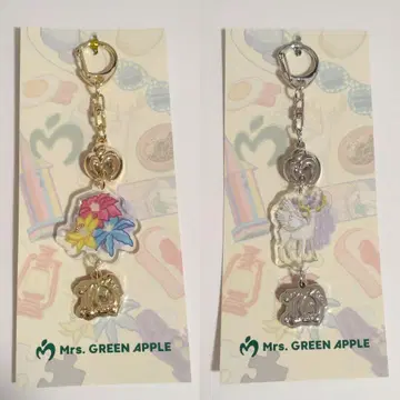 Mrs. GREEN APPLE 랜덤 참 키링 (C)