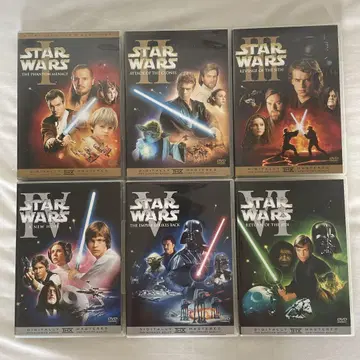 [ DVD 6장 세트 ] STAR WARS 스타 워즈 DVD