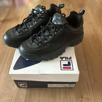 graphpaper FILA 블랙 스니커즈 JP29.0cm