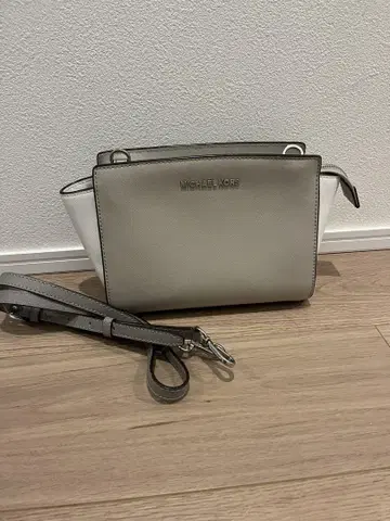 MICHAEL KORS 숄더백 그레이/화이트