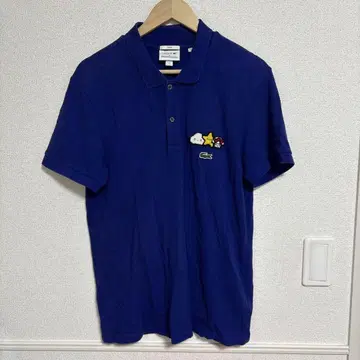 LACOSTE 슈퍼 마리오 콜라보 반팔 피케 셔츠 프렌즈 M