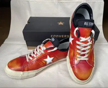 CONVERSE ONE STAR USED OX RED 8 1/2 27.0