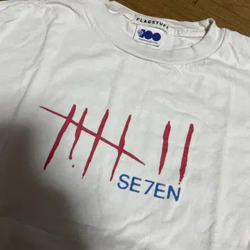 FLAGSTUFF 세븐 seven 영화 티셔츠 무비 티셔츠 롱티