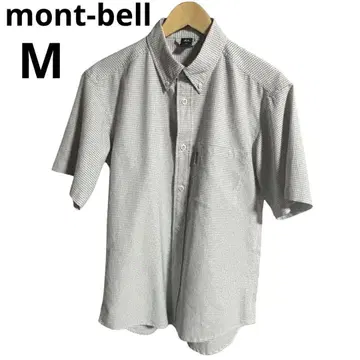 mont-bell 몽벨 반팔 버튼 다운 셔츠 M 사이즈 WIC.DT