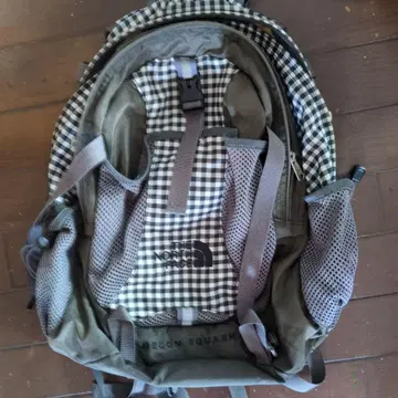 THE NORTH FACE 백팩 류 그레이/체크