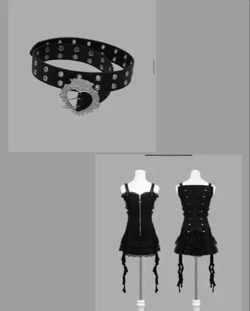 DimMoire 디무모아르 타락한 꿈의 계약 Gothic 드레스 벨트