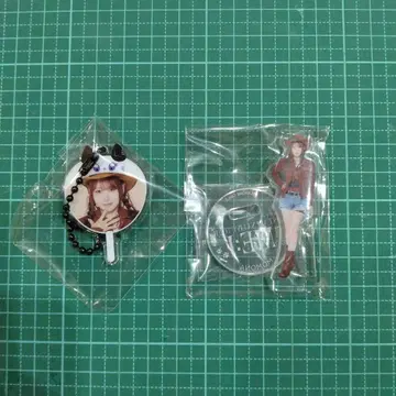 ME:I 캡슐 토이 카사하라 모모나 아크릴 스탠드 미니 부채
