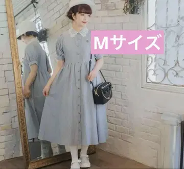 아오키 미사코 시마무라 스트라이프 원피스 m petit