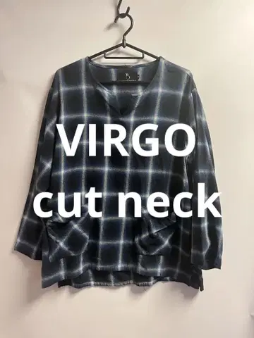 VIRGO 발고 컷소우 체크 무늬